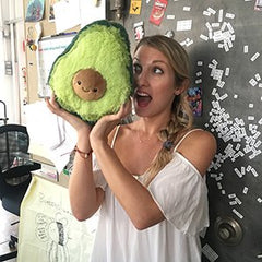 Squishable Mini Avocado gift-ready packaging conveys thoughtful present.
