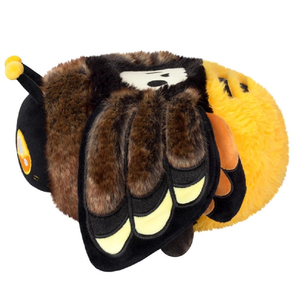 Squishable Death's Head Hawkmoth plush close-up shows skull-mark detail
