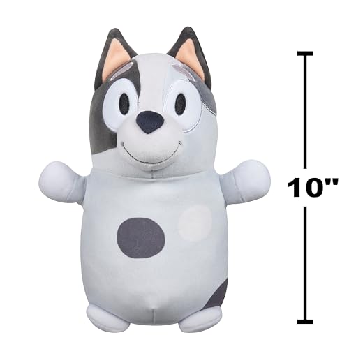Squishmallows Bluey extended-arms HugMees showcase extra-hug potential