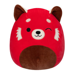 Squishmallows Cici winking red panda plush ready for cuddles and travel.