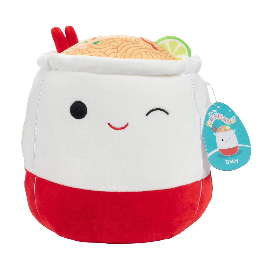 Squishmallows Daley ramen noodles plush offers a cozy cuddle in hand.