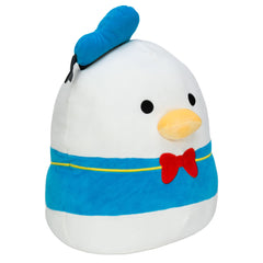 Squishmallows Donald Duck plush sailor shirt detail adds authentic charm.