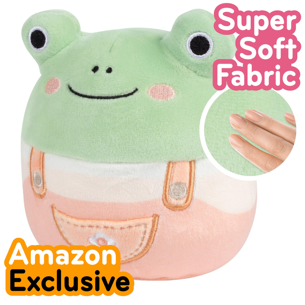 Squishmallows Easter Mystery Box opened reveals five plush for cuddling.