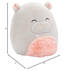 Harrison plush used as bedtime companion for sleepovers