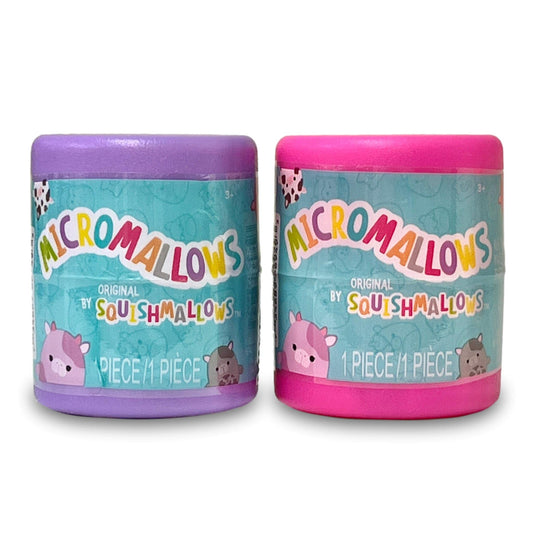 Squishmallows Micromallows Sea Cow Mini Pack shown, ideal for on-the-go cuddles and display.