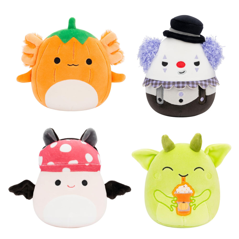 Squishmallows Gabin pumpkin axolotl; ultrasoft cuddle buddy for cozy play