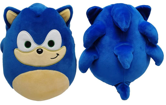 Squishmallows Sega Sonic Knuckles plush 8 inch cuddly companion for travel and play.