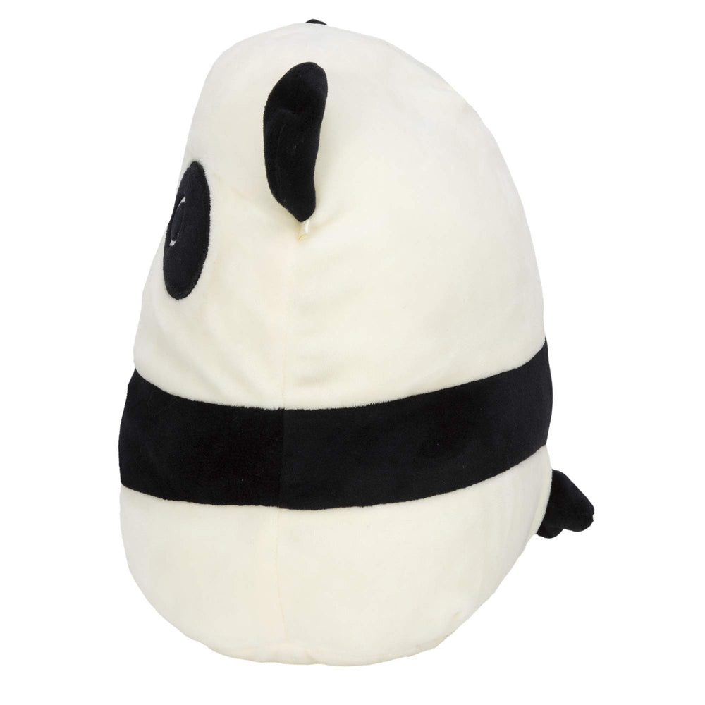 Squishmallows Stanley Panda eyes close-up showing expressive charm