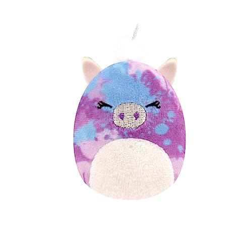 Squishville Patrick 2-inch plush blue tie-dye for adventure