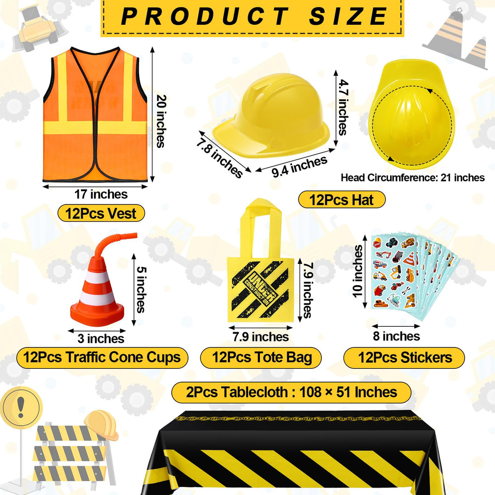 Sratte construction vest on kids, comfortable fit for play.