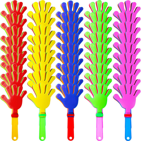 Sratte hand clappers 80pcs multi-color for vibrant sports cheering