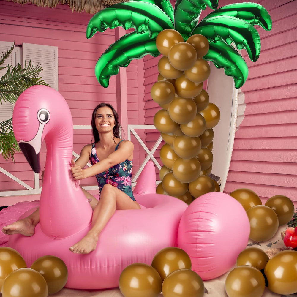 Sratte palm leaves balloons as durable party props
