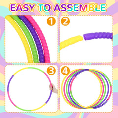 Sratte plastic hoop clamps highlight light snap design