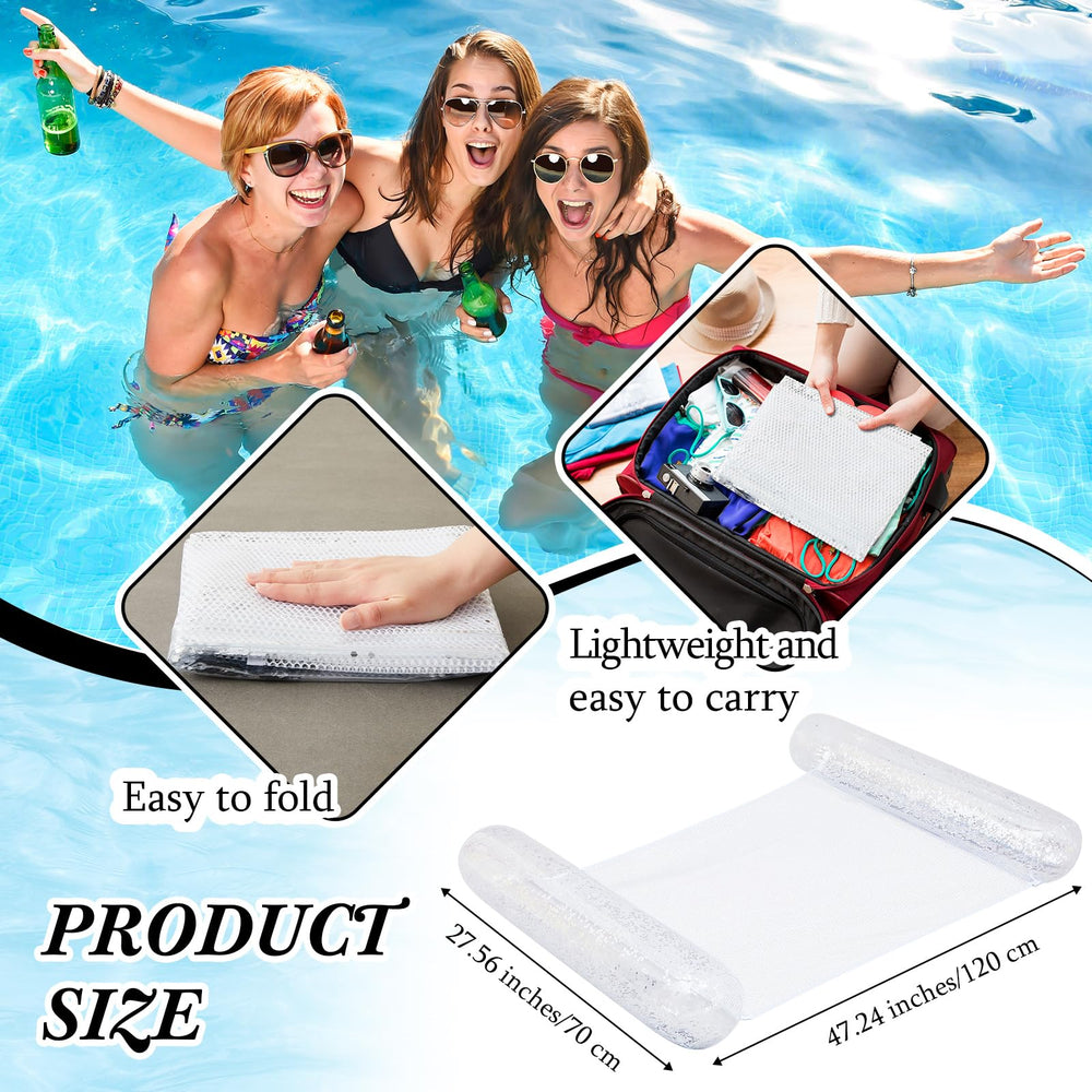 Sratte pool float four-in-one chairs for versatile pool or lakeside lounging