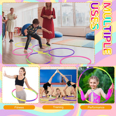 Sratte toy hoop durable plastic construction for long-lasting play