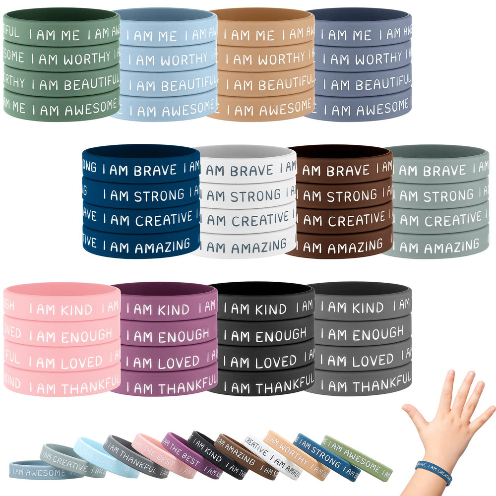 Sratte colorful wristbands collection for kids, ideal classroom rewards.