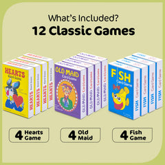 Srenta Hearts deck for quick, friendly family game rounds