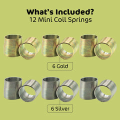Srenta compact party prize springs for giveaways and fun.