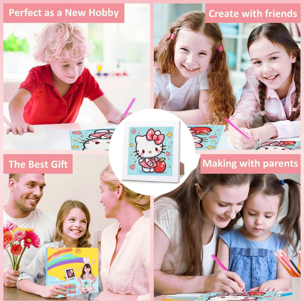 Gift-box packaging of Sretoul diamond art kits for kids