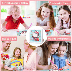 Gift-box packaging of Sretoul diamond art kits for kids