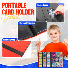 SRISE transparent sleeves high-definition visibility shows every card clearly and protects from dust.