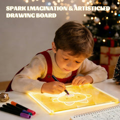 Srkmxzr 14-marker set for Lumiboard enhances colorful doodles