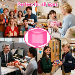 Ssqauvig desk-use shot suggests a compact office-friendly fidget companion