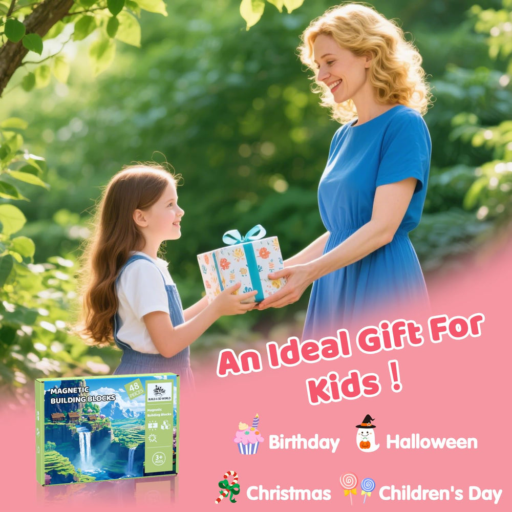 SSAWER magnetic blocks make a thoughtful gift for birthdays and holidays.