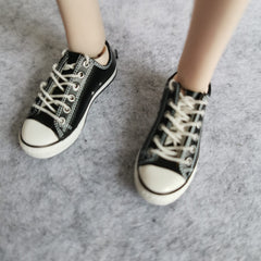SSbeauty M packaging for 1:6 scale shoes in black.