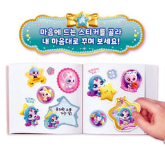 SSmall choose and decorate stickers to personalize pages and DIY projects.