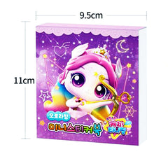 SSmall Teenieping stickers variety spread, great for creative play and crafts.