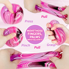 Ssqauvig squishy cube purple in pocket, discreet anxiety relief for busy days
