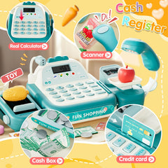 STACTCUTE built-in calculator aids basic math during playtime.