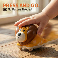 STACTCUTE Easter lion car packs vibrant colors for engaging exploration.