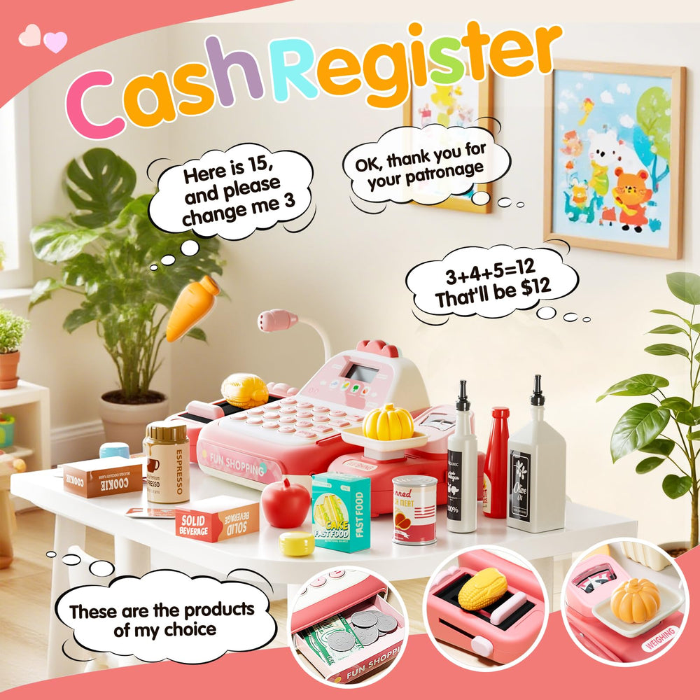 STACTCUTE microphone enhances lively cashier role-play and storytelling