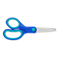 Staedtler Noris Club left-handed scissors ergonomic grip, comfortable for kids.