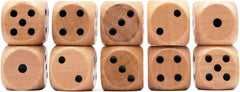 Stahlhammers dice arranged on table for quick, enjoyable game sessions