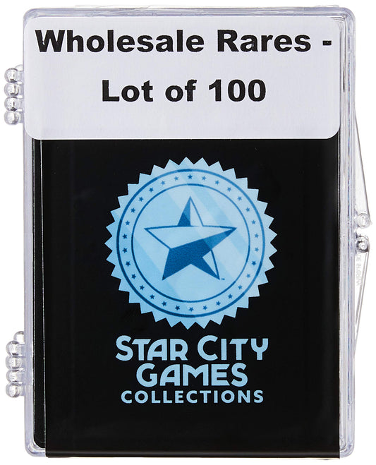 Star City Games 100-assorted Magic rares spread for collection growth and casual play.
