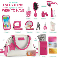 Star Princess purse removable crossbody strap demonstrates versatile carrying options