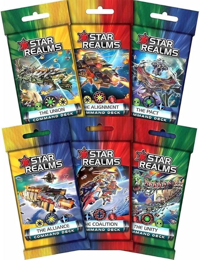 Star Realms Hybrid ships and bases image spotlights fresh faction synergies.