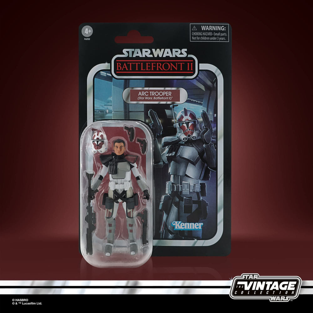 STAR WARS ARC TROOPER figure with Battlefront II deco for display and play.