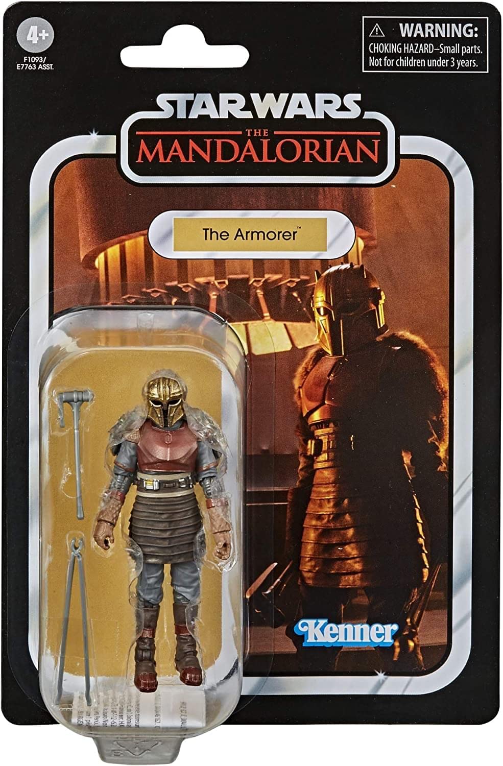 Star Wars Armorer action figure with premium articulation for dynamic posing.