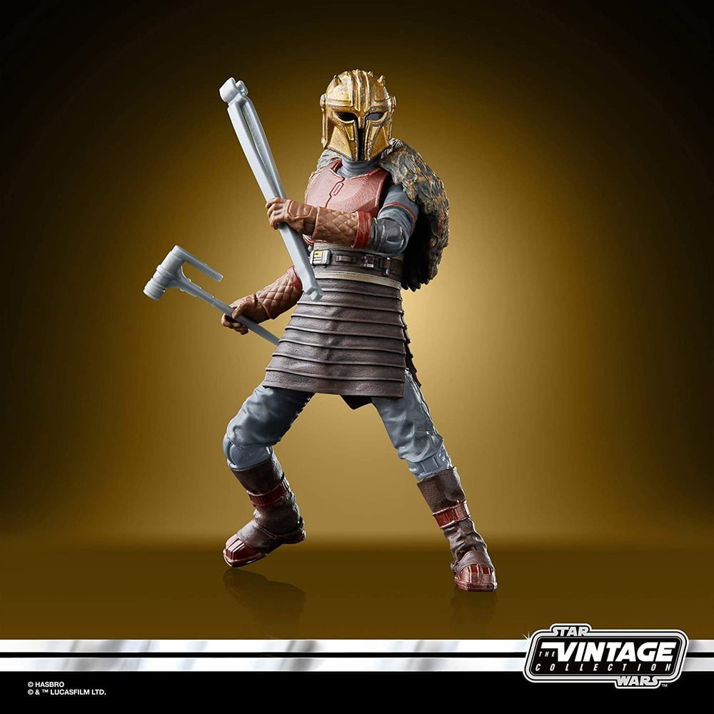 Star Wars Armorer figure inspired by The Mandalorian for faithful display.