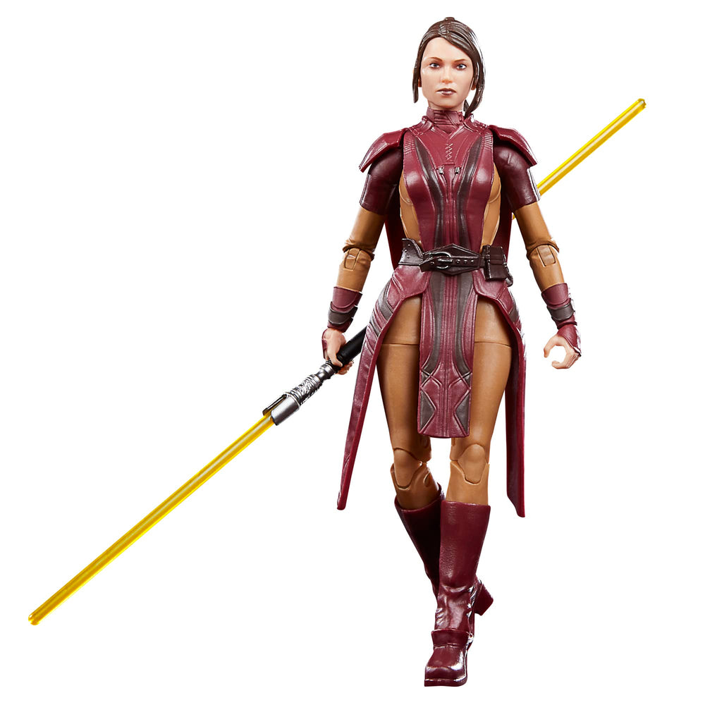 STAR WARS Bastila Shan figure front view with premium deco for collectors