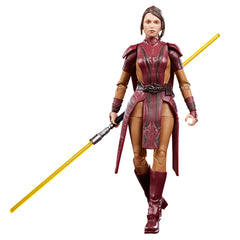 STAR WARS Bastila Shan figure front view with premium deco for collectors