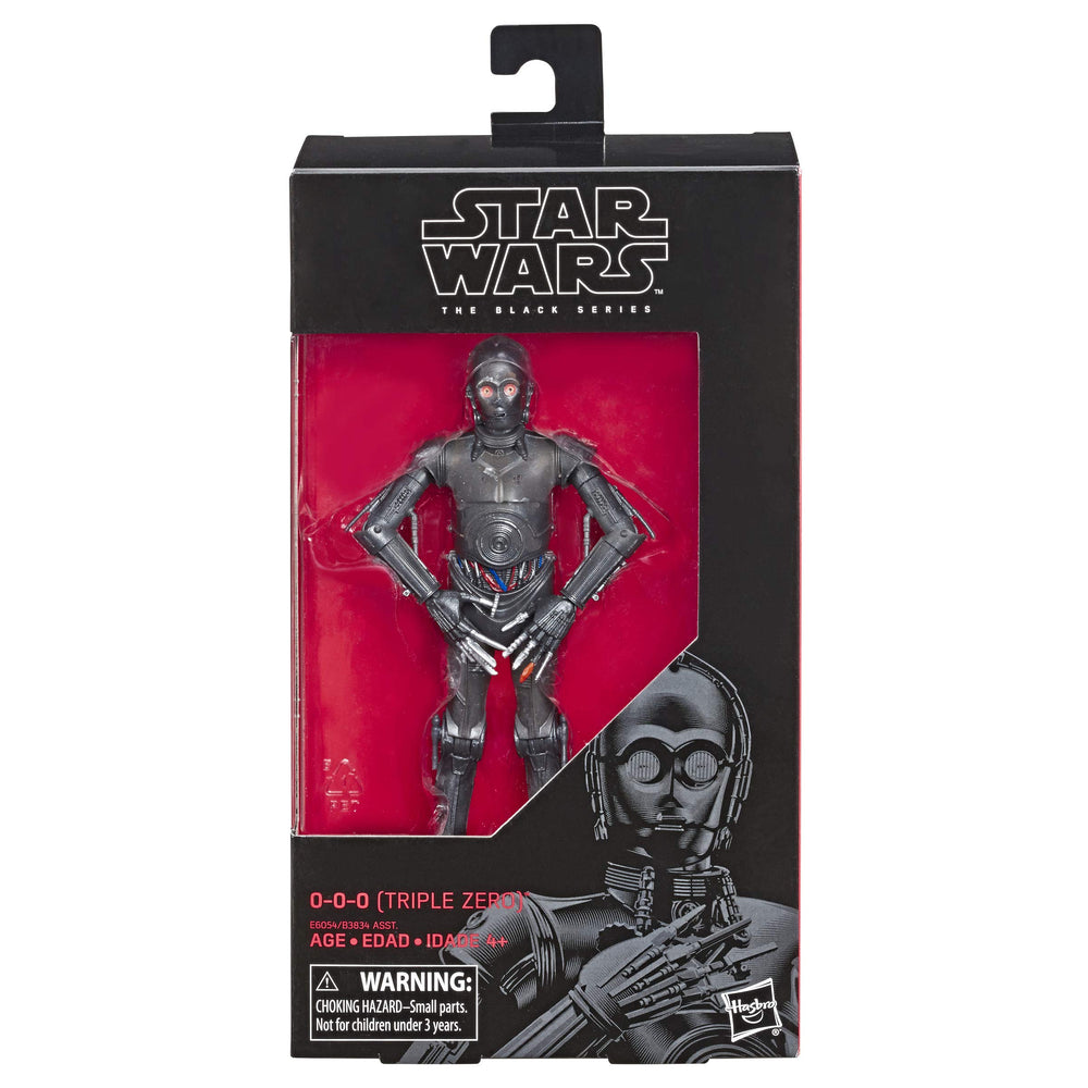 STAR WARS Black Series 0-0-0 pose enables dynamic posing options.