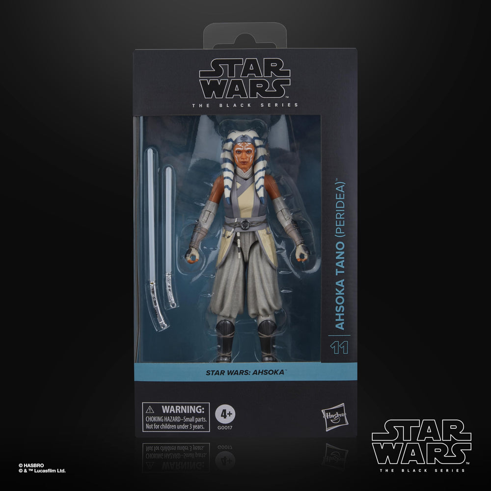 STAR WARS Black Series Ahsoka Tano Peridea figure, deco details for authentic display.