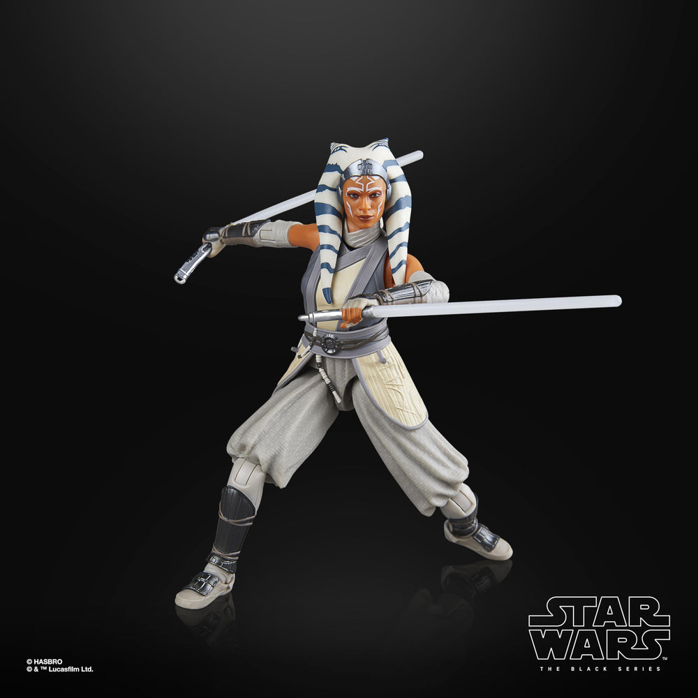 STAR WARS Black Series Ahsoka Tano Peridea on shelf display ready.