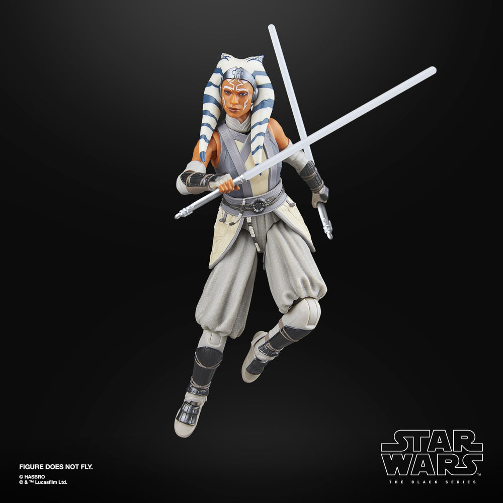 STAR WARS Black Series Ahsoka Tano Peridea window box packaging for secure display.