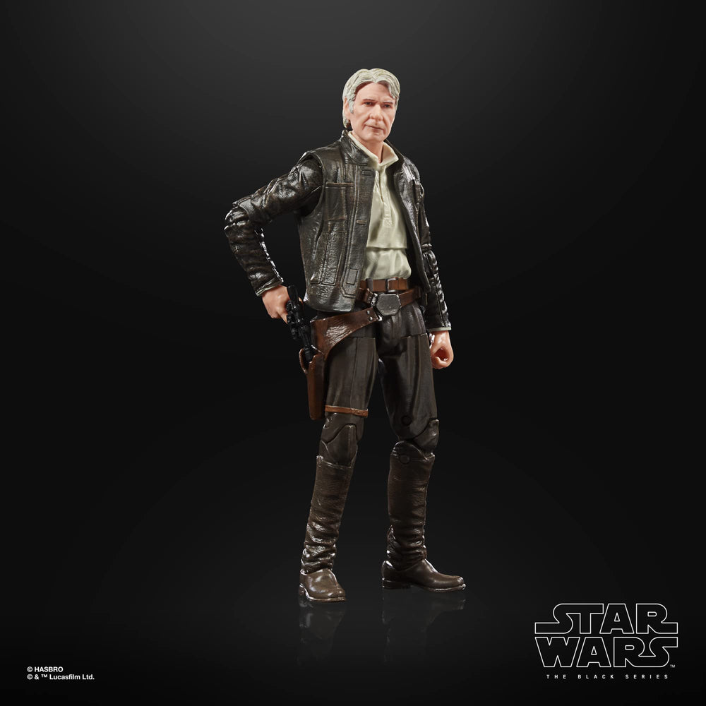 Star Wars Han Solo archive figure articulation points enable dynamic posing and action-ready display.